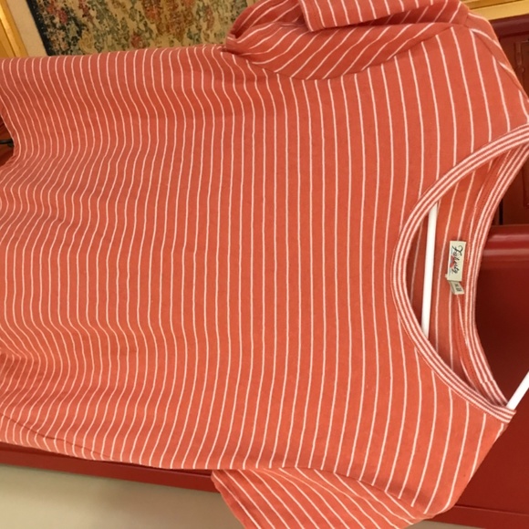 Faherty women’s Turkish cotton tee tangerine XL - Picture 5 of 8